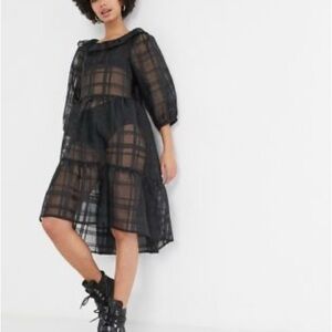 Monki Elegant Black Dress